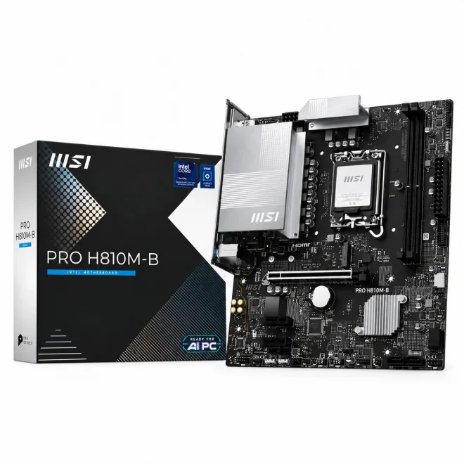 MSI PRO H810M-B M.2 1851p mATX Anakart