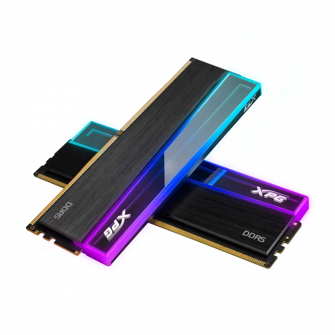 XPG 32GB(2x16) Novakey Siyah RGB 6400Mhz CL32 DDR5 EXPO Ram (AX5U6400C3216G-DCNKRBK)