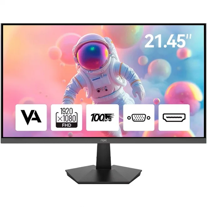 NPC 21.5 MF2208-A 5ms 100Hz HDMI VA Full HD Monitör