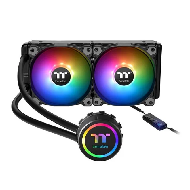Thermaltake Water 3.0 240 Siyah ARGB 240 mm Intel(1700p/1851p)-AMD Uyumlu Sıvı Soğutucu