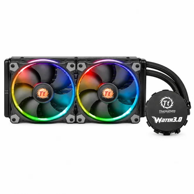 Thermaltake Water 3.0 X240 Siyah RGB 240 mm Intel-AMD Uyumlu Sıvı Soğutucu