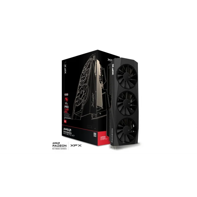XFX Radeon RX 9070 XT Quicksilver Gaming Edition 16GB GDDR6 256 Bit Ekran Kartı