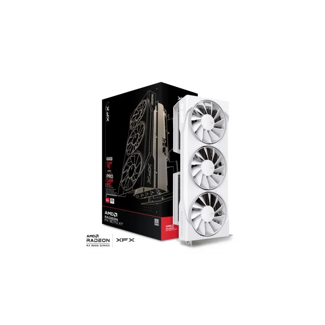 XFX Radeon RX 9070 XT Swift White Triple Fan Gaming Edition 16GB GDDR6 256 Bit Ekran Kartı