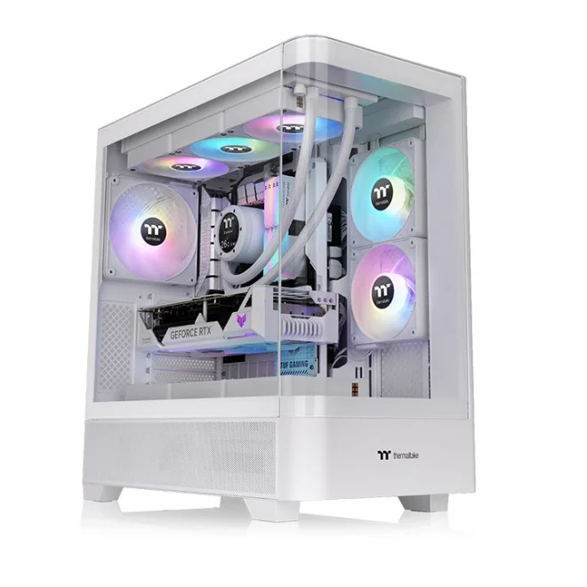 Thermaltake View 290 Beyaz Tempered Glass ARGB Curved USB 3.2 ATX Mid Tower Kasa