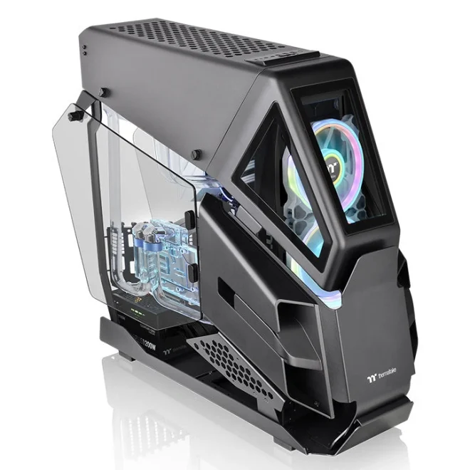 Thermaltake AH T600 Siyah Tempered Glass E-ATX Full Tower Kasa