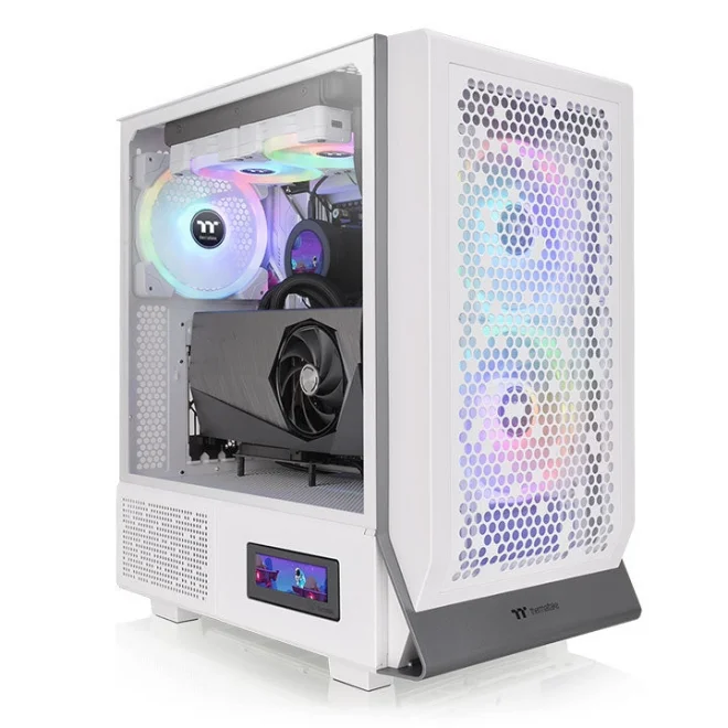 Thermaltake Ceres 300 TG ARGB Snow Beyaz Tempered Glass USB 3.2 E-ATX Mid Tower Kasa