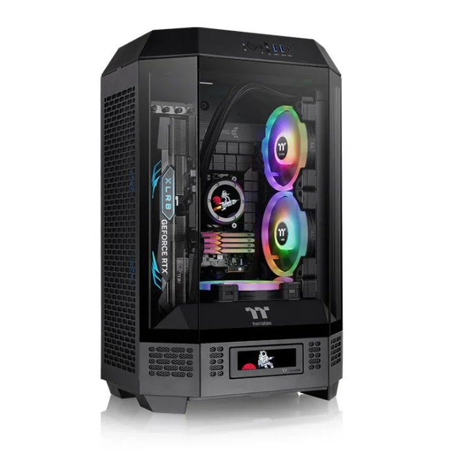 Thermaltake The Tower 300 Siyah Tempered Glass USB 3.2 mATX Mini Tower Kasa