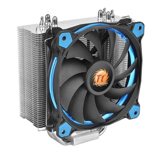 Thermaltake Riing Silent 12cm Mavi Led Fan, Ultra Sessiz (LNC ile), İntel/AMD Uyumlu İşlemci Soğutcu