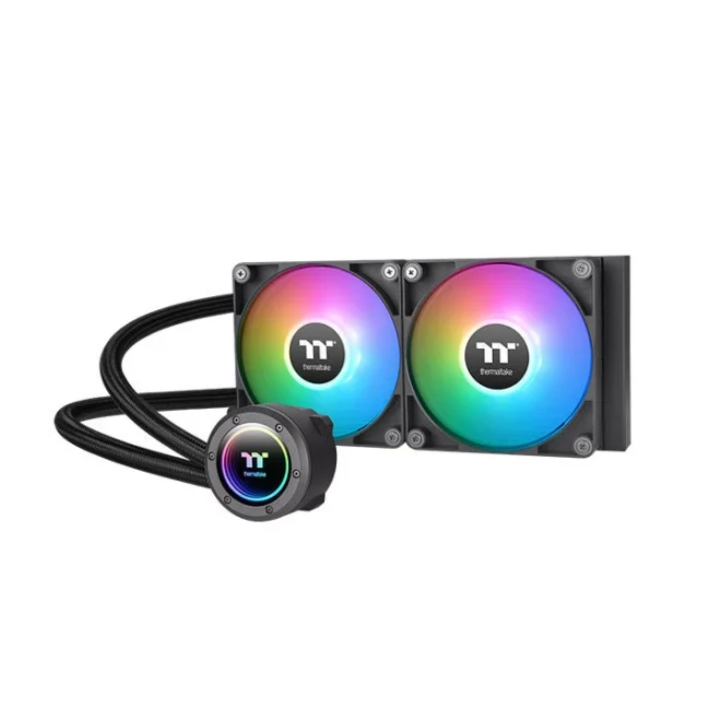 Thermaltake TH240 V2 ARGB Black 240 mm Intel(1700p/1851p)-AMD Uyumlu Sıvı Soğutucu