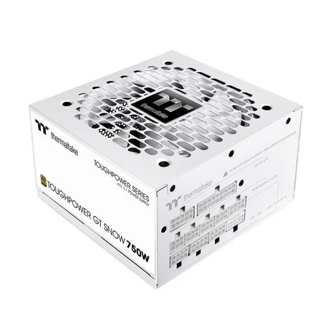 Thermaltake 750W Toughpower GT Beyaz 80+ Gold Tam Modüler ATX 3.1 GEN5 Güç Kaynağı
