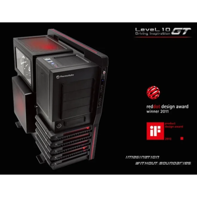 Thermaltake Level 10 GT Led Fan USB 3.0 Led Kontrolcülü E-ATX Full Tower Kasa