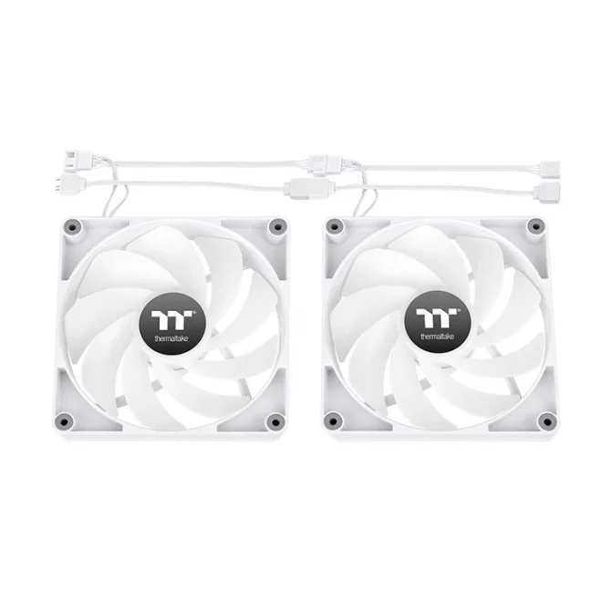 Thermaltake CT120 Reverse ARGB White 120 mm Fan (2li Set)
