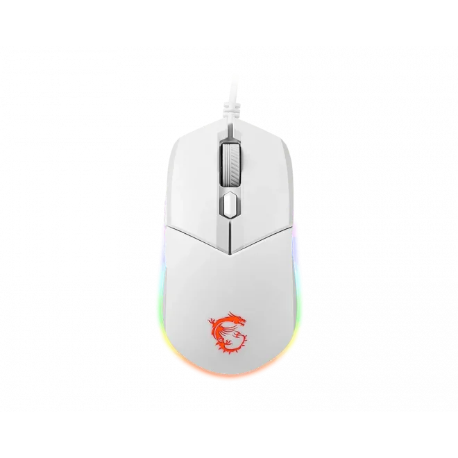MSI GG Clutch GM11 White RGB Optik Gaming Mouse