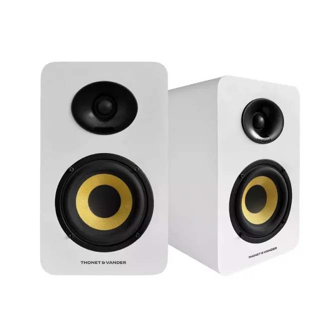 Thonet & Vander Vertrag Gen 2 80W RMS Beyaz Bluetooth 5.0 RCA 2.0 Hoparlör