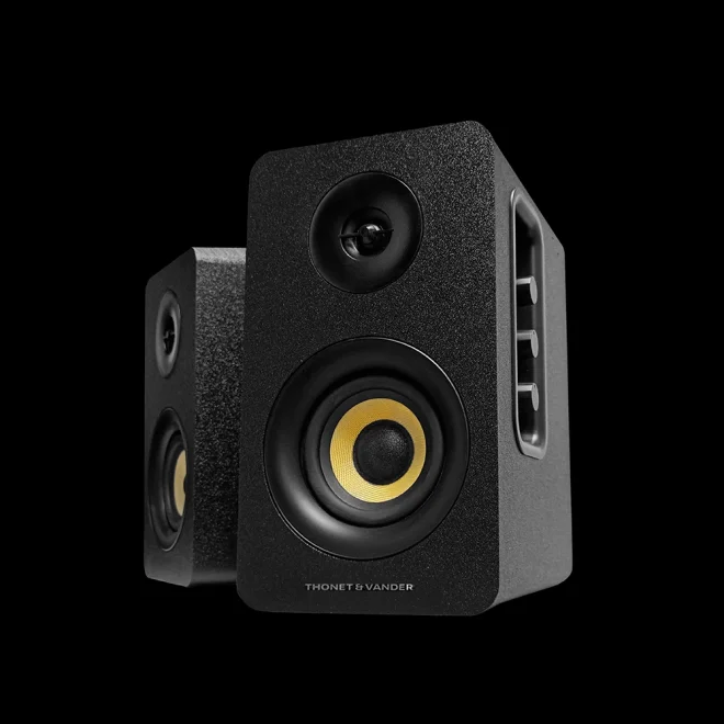 Thonet & Vander Kumpel 50W RMS Siyah Bluetooth 5.0 RCA 2.0 Hoparlör