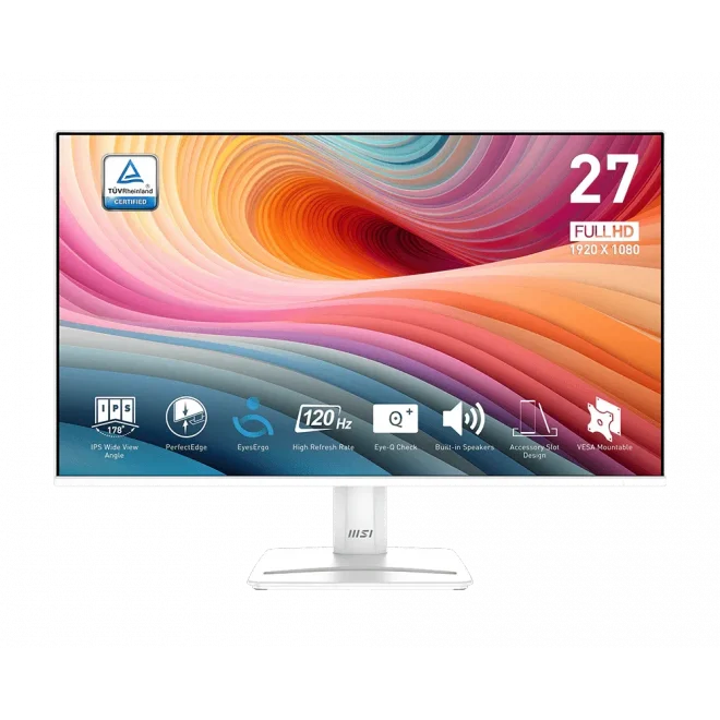 MSI 27 PRO MP275W E2 1ms 120Hz HDMI,DisplayPort Adaptive-Sync HDR IPS Full HD Monitör