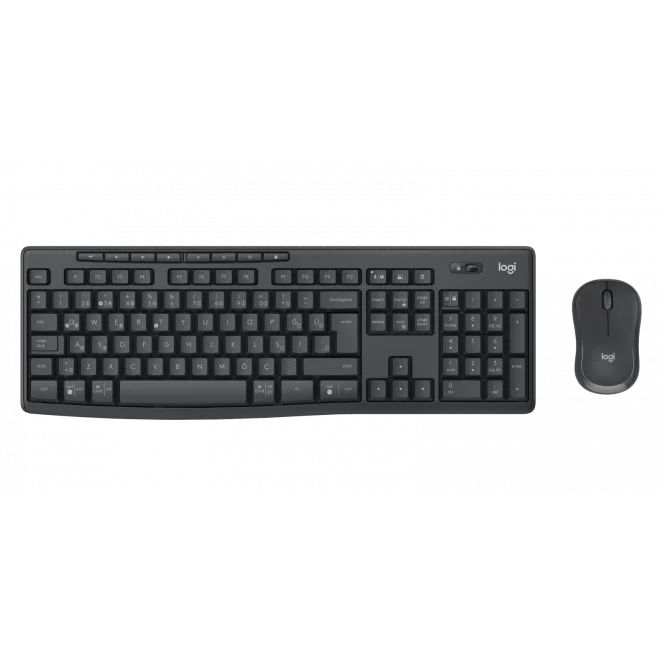 Logitech MK370 Türkçe Q Siyah Bluetooth Kablosuz Klavye + Mouse Set