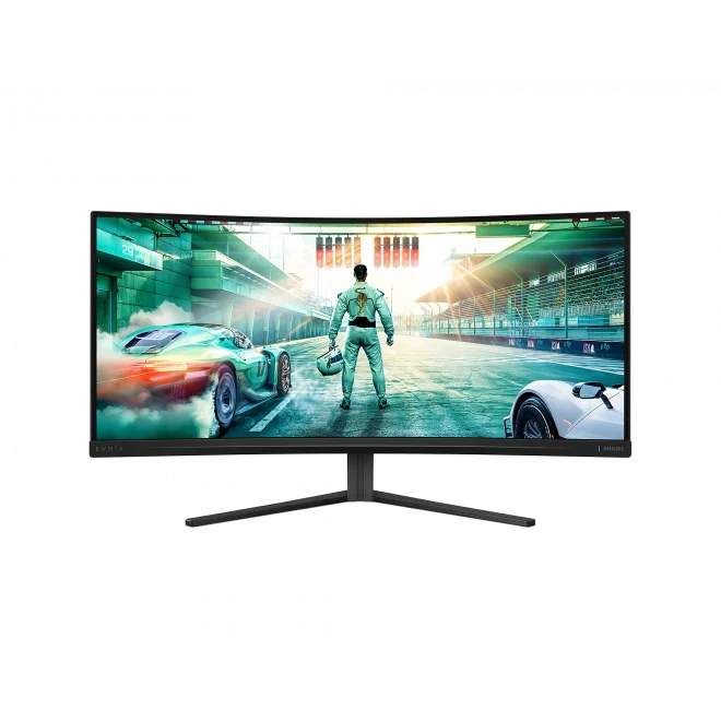 Philips Evnia 34 34M2C3500L 0.5ms 180Hz HDMI,DisplayPort Fast VA FreeSync Curved 4K Gaming Monitör