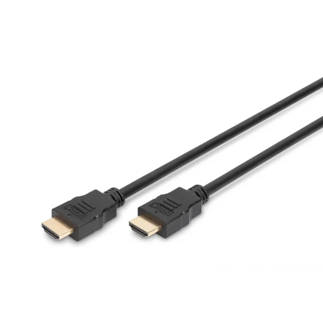 Digitus AK-330107-050-S HDMI V1.3 Altın (5m) 4K Görüntü Kablosu