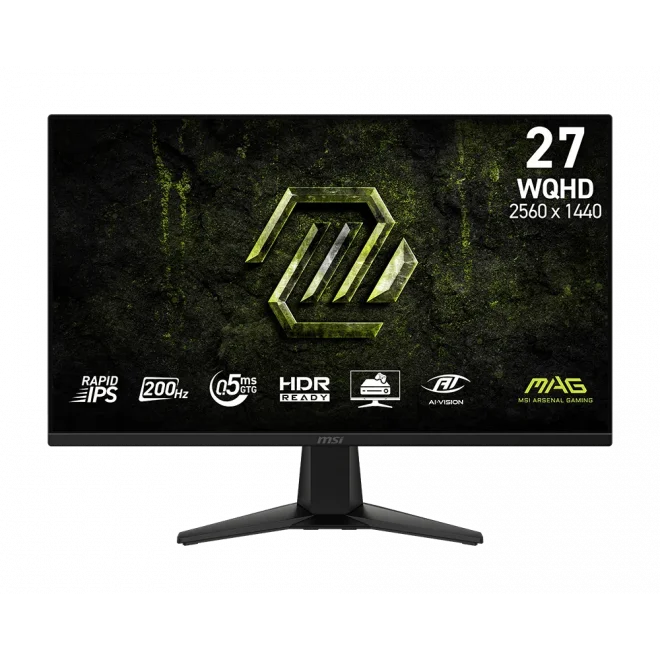 MSI 27 MAG 275QF E20 0.5ms 200Hz HDMI,DisplayPort Adaptive-Sync Fast IPS 2K Gaming Monitör