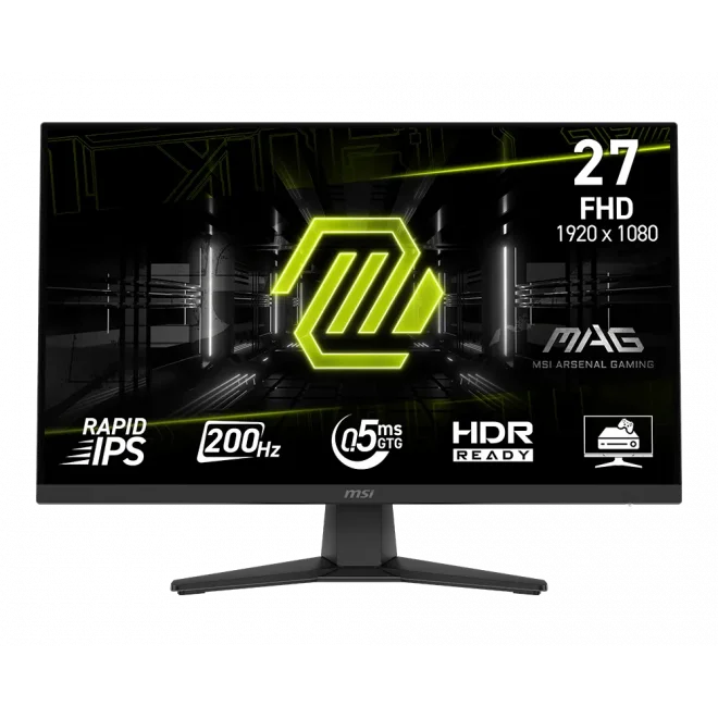 MSI 27 MAG 272F 0.5ms 200Hz HDMI,DisplayPort Adaptive-Sync Rapid IPS Full HD Gaming Monitör