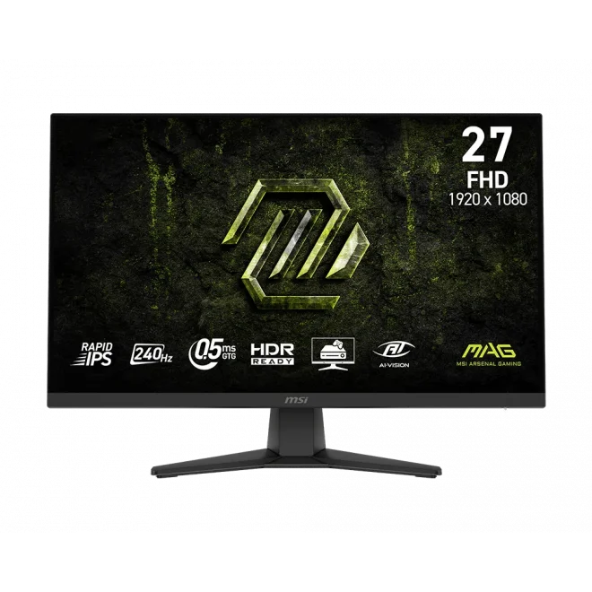MSI 27 MAG 272F X24 0.5ms 240Hz HDMI,DisplayPort Adaptive-Sync Rapid IPS Gaming Monitör