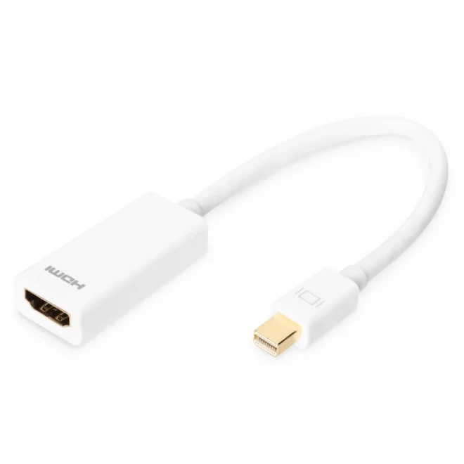 Digitus AK-340404-001-W Mini DisplayPort-HDMI