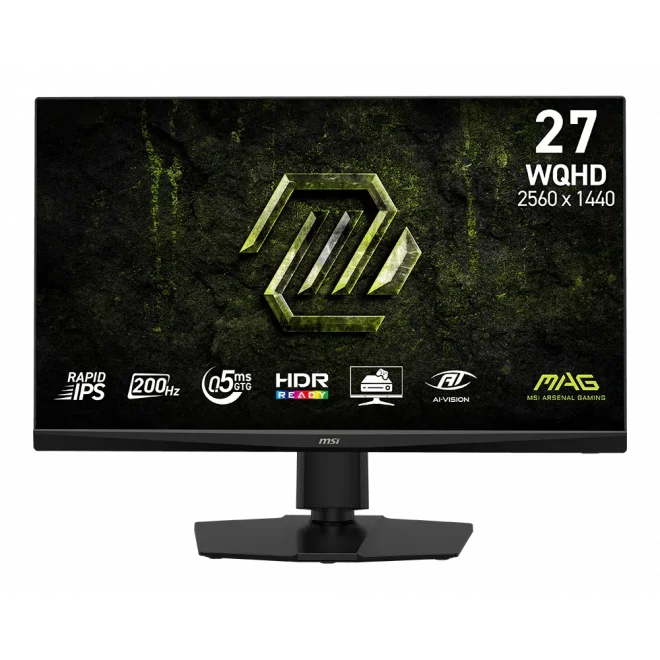 MSI 27 MAG 272QPF E20 0.5ms 200Hz HDMI,DisplayPort Rapid IPS Adaptive-Sync Pivot 2K Gaming Monitör