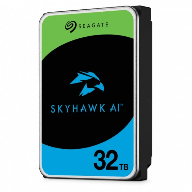 Seagate 32TB SkyHawk AI SATA6 3,5 512MB 7200RPM (ST32000VE000) Güvenlik Diski