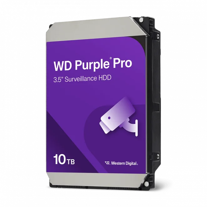 WD 10TB Purple Pro 512MB 7200RPM (WD102PURP) Güvenlik Diski