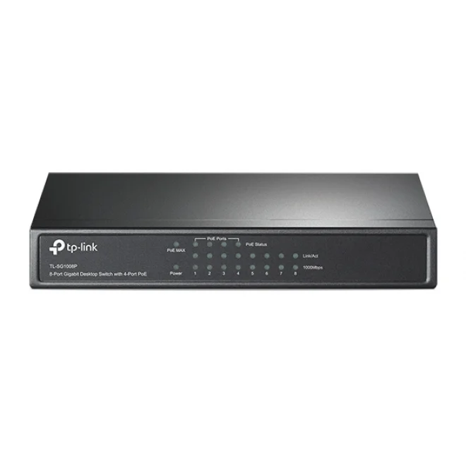 Tp-Link TL-SG1008P 8 Port Gigabit Yönetilemez Switch