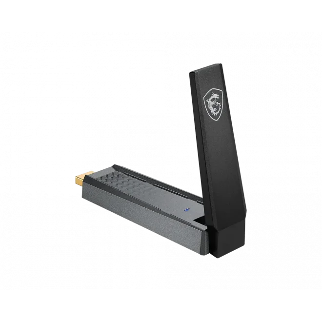 MSI AX1800 WiFi 1800Mbps USB 3.2 WiFi 6 Kablosuz USB Adaptör
