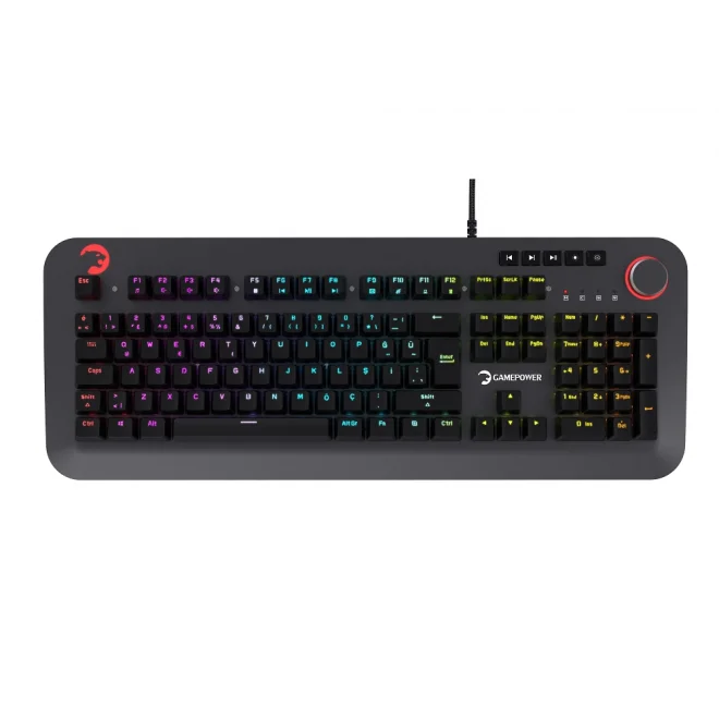 Gamepower Starscream 60M RGB Red Switch Kablolu Gaming Klavye