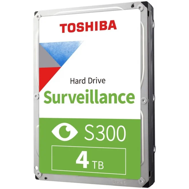 Toshiba 4TB S300 256MB 5400Rpm (HDWT840UZSVA) Güvenlik Diski