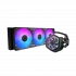 Cooler Master ML360 Atmos II VRM Fan Siyah ARGB 360 mm Intel(1700p/1851p)-AMD Uyumlu Sıvı Soğutucu