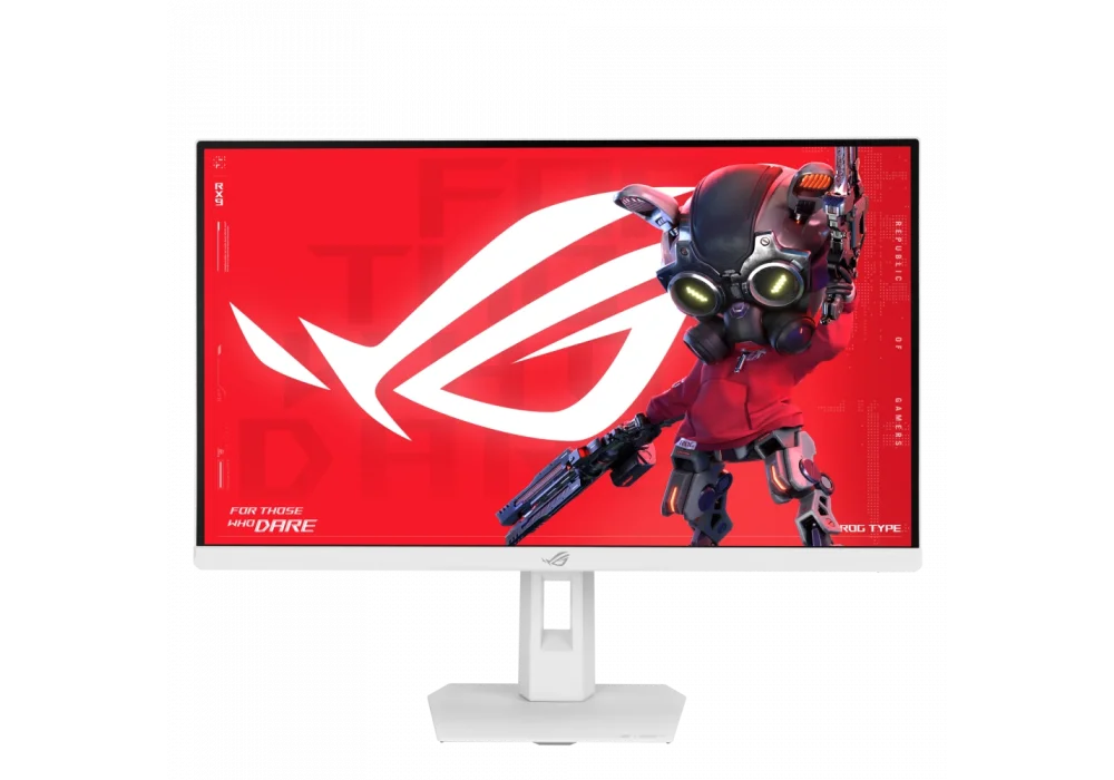 ASUS 27 ROG Strix XG27ACMES-W 0.3ms 255Hz HDMI,DisplayPort,USB-C Adaptive-Sync Fast IPS Pivot 2K Beyaz Gaming Monitör