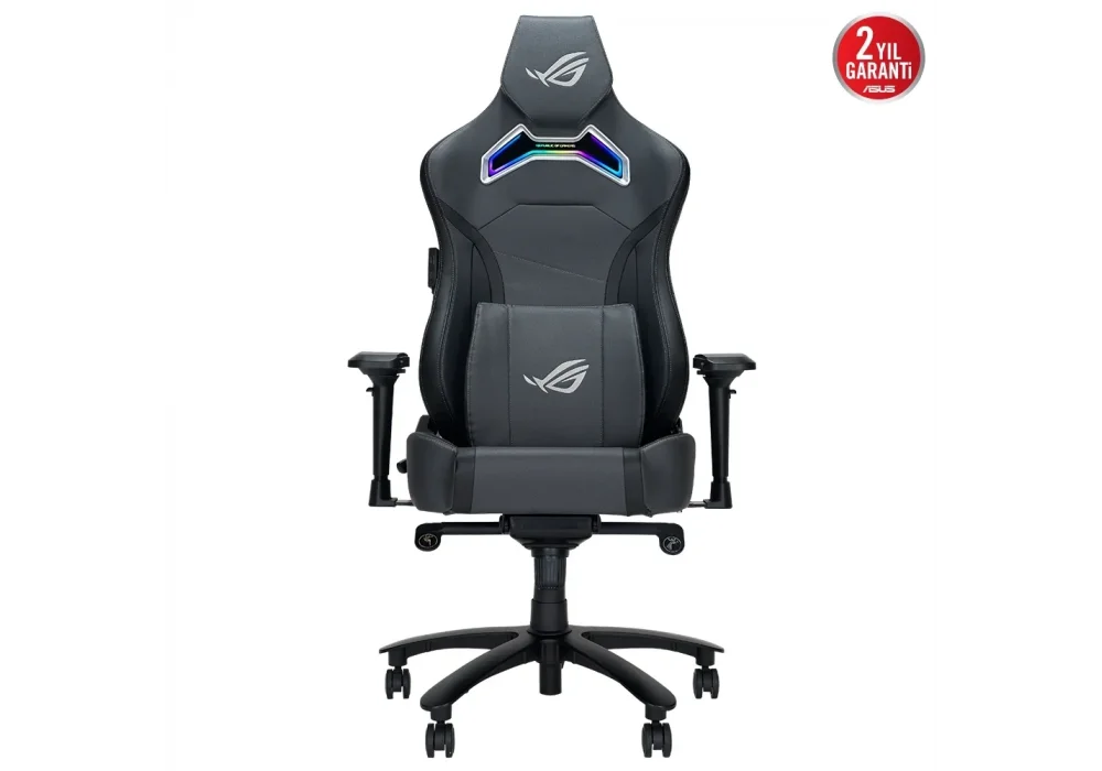 ASUS ROG Chariot X SL301W Gri RGB 4D Kolçaklı Oyuncu Koltuğu