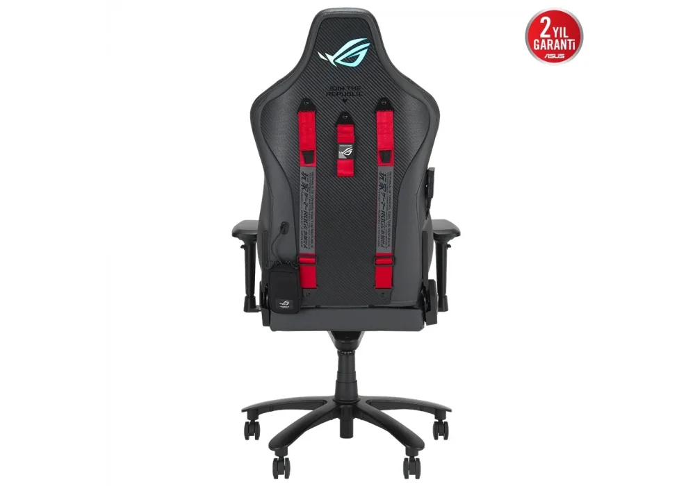 ASUS ROG Chariot X SL301W Gri RGB 4D Kolçaklı Oyuncu Koltuğu