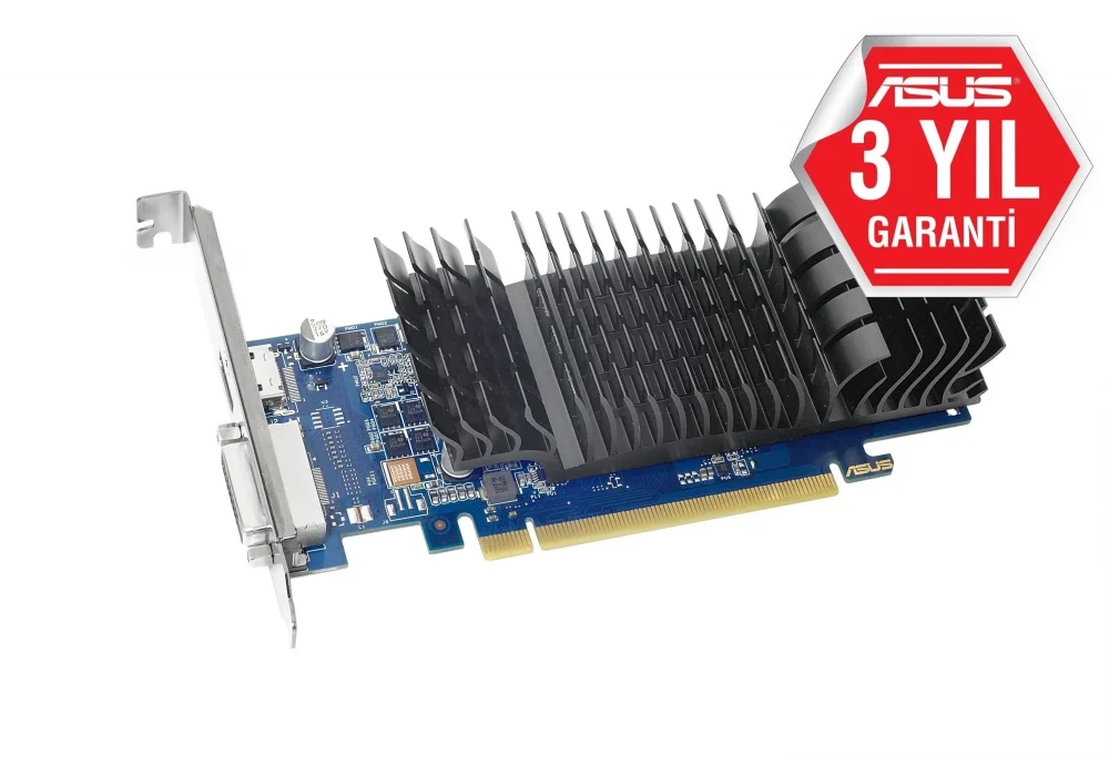 ASUS GT1030-SL-2G-BRK GeForce GT 1030 2GB GDDR5 64 Bit Fansız Ekran Kartı