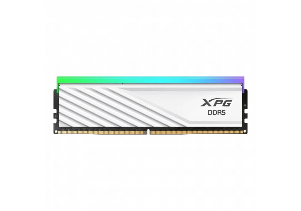 XPG 16GB Lancer Blade Beyaz RGB 5600Mhz CL46 DDR5 EXPO Ram (AX5U5600C4616G-SLABRWH)