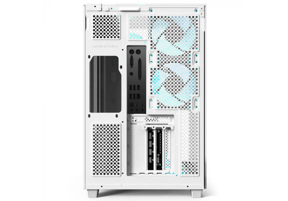 PowerBoost ECLIPSE Beyaz Ahşap ARGB Tempered Glass USB 3.0 ATX Mid Tower Kasa