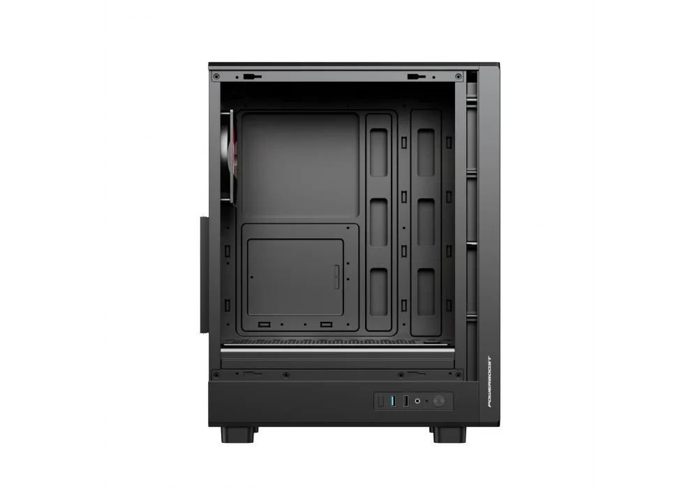 PowerBoost PBA5065B-650 650W 80+ Siyah ARGB Tempered Glass USB 3.0 E-ATX Mid Tower Kasa