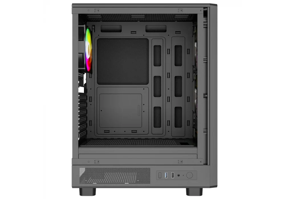 PowerBoost A601B 600W 80+ Rainbow Tempered Glass USB 3.0 ATX Mid Tower Kasa