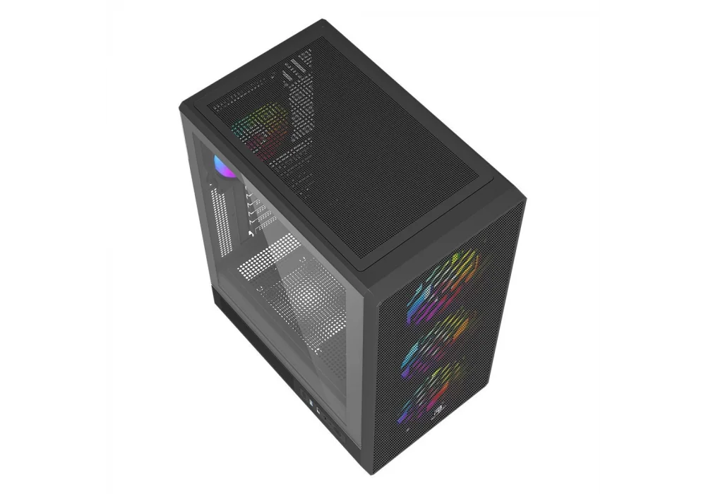 PowerBoost A700B-750 750W 80+ Siyah Rainbow Tempered Glass USB 3.0 ATX Mid Tower Kasa
