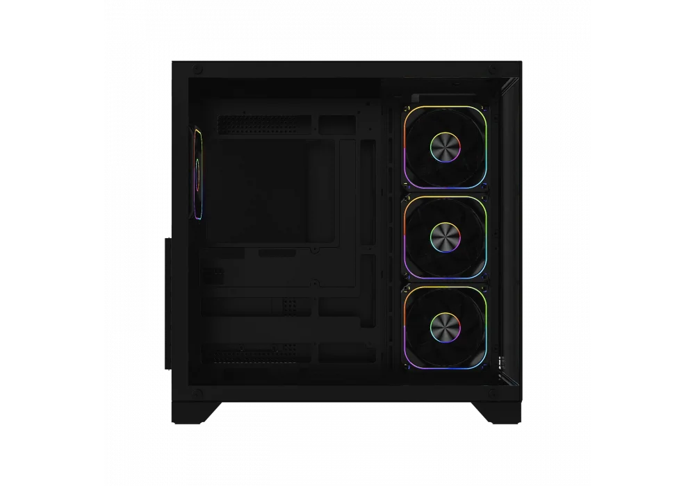 PowerBoost PB-9025B 750W 80+ Siyah ARGB Tempered Glass USB 3.2 ATX Mid Tower Kasa