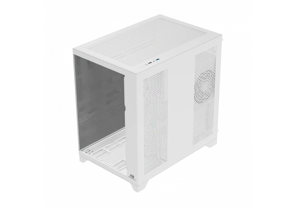 PowerBoost PB-9025W 750W 80+ Beyaz ARGB Tempered Glass USB 3.2 ATX Mid Tower Kasa