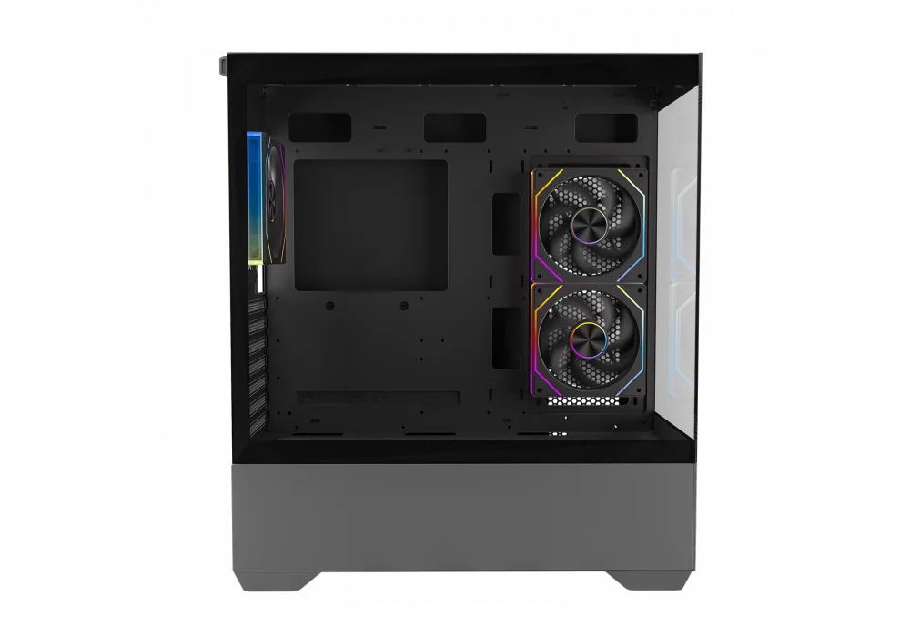 PowerBoost PB-J9031B-750 750W 80+ Siyah ARGB Tempered Glass USB 3.0 ATX Mid Tower Kasa