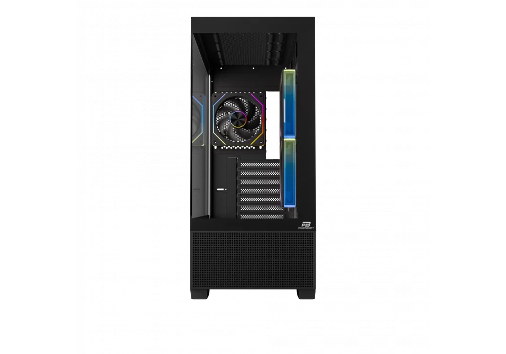 PowerBoost PB-J9031BM-750 750W 80+ Siyah ARGB Tempered Glass USB 3.0 ATX Mid Tower Kasa