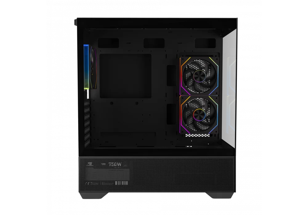 PowerBoost PB-J9031BM-750 750W 80+ Siyah ARGB Tempered Glass USB 3.0 ATX Mid Tower Kasa