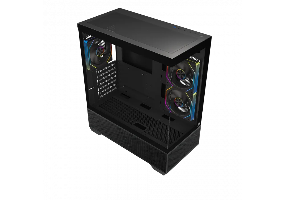 PowerBoost PB-J9031BM-750 750W 80+ Siyah ARGB Tempered Glass USB 3.0 ATX Mid Tower Kasa